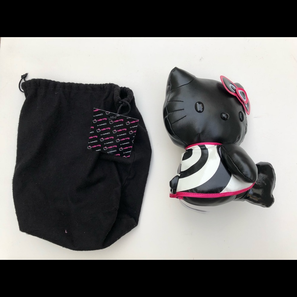Leather Hello Kitty / Mac plush from Nordstrom